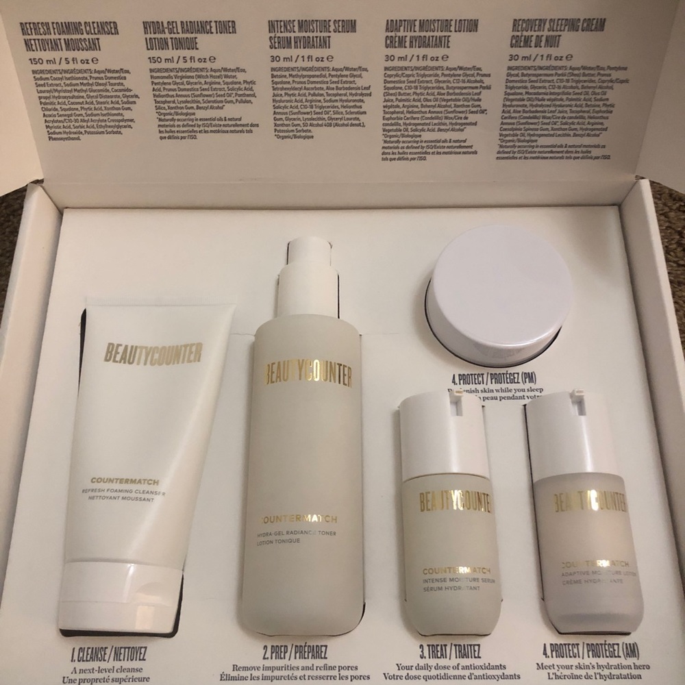 Beautycounter Countermatch skin care regimen